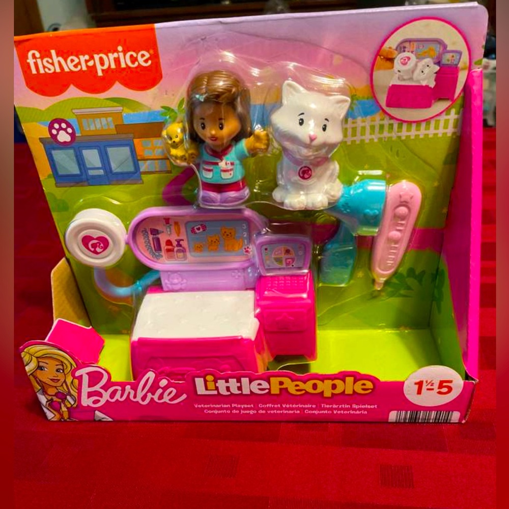 Fisher-Price Little People Barbie Veterinarian Playset